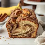 Cinnamon Swirled Banana Bread