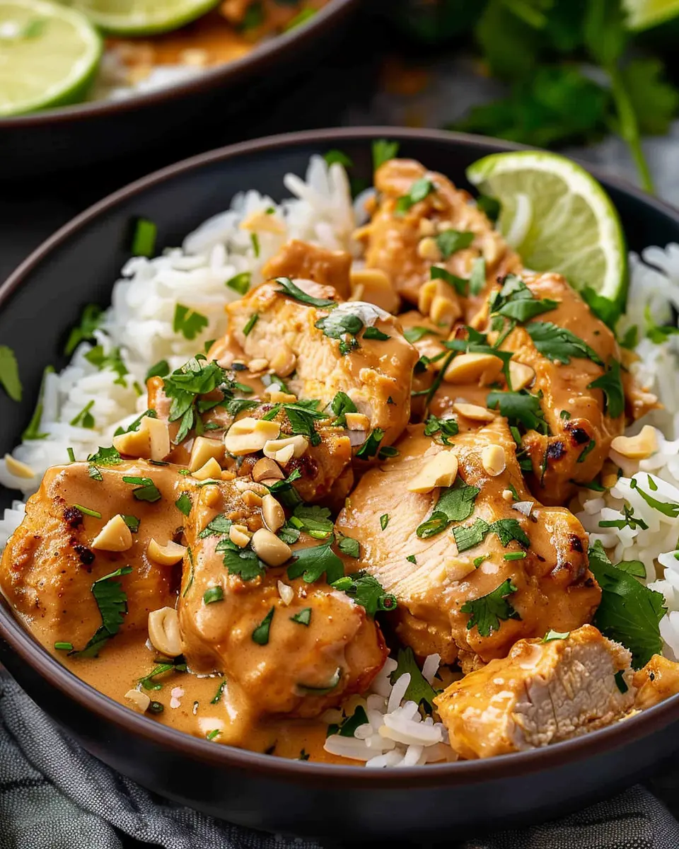 Thai Peanut Chicken