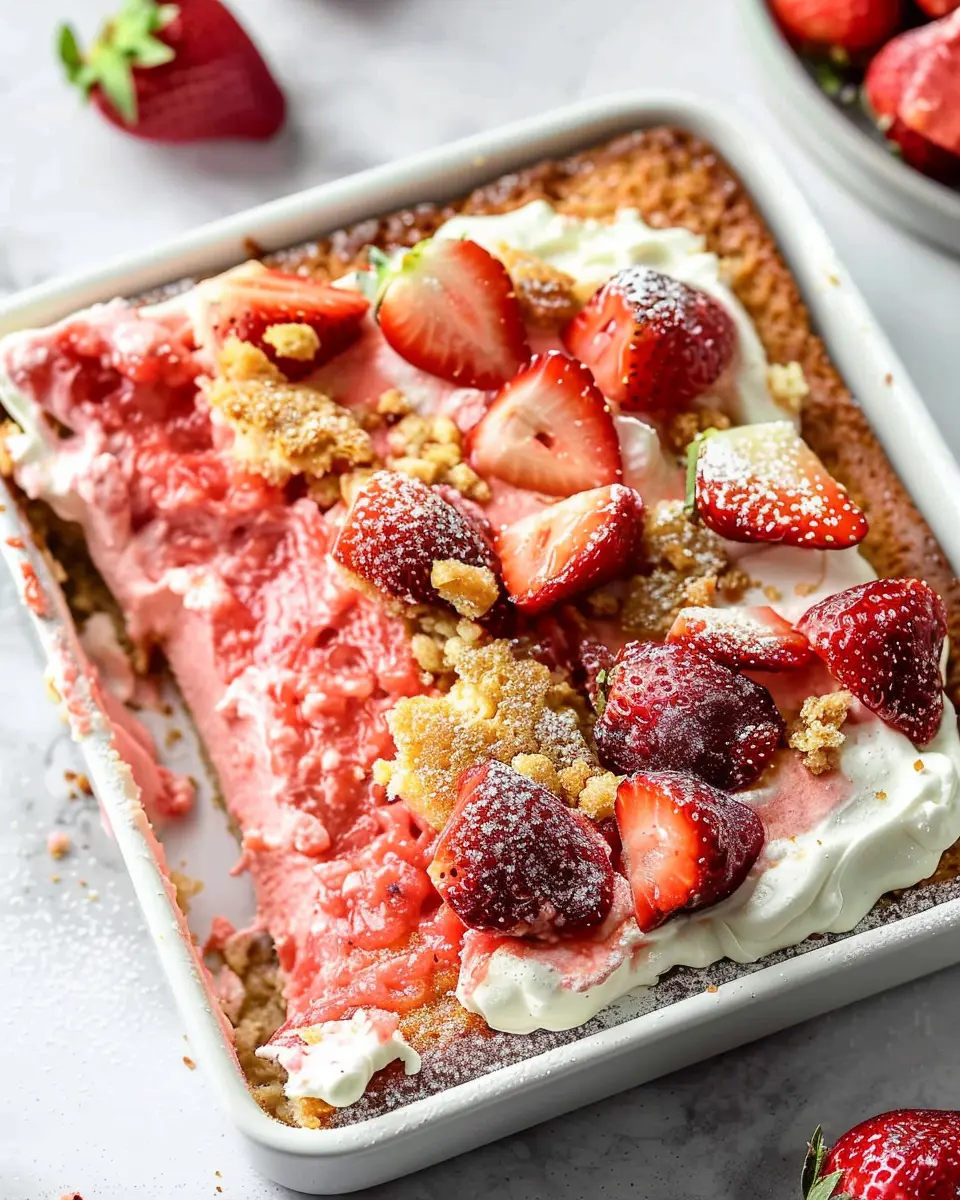 Strawberry Earthquake Cake: The Best Indulgent Treat You’ll Love