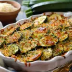 Baked Zucchini and Cheese