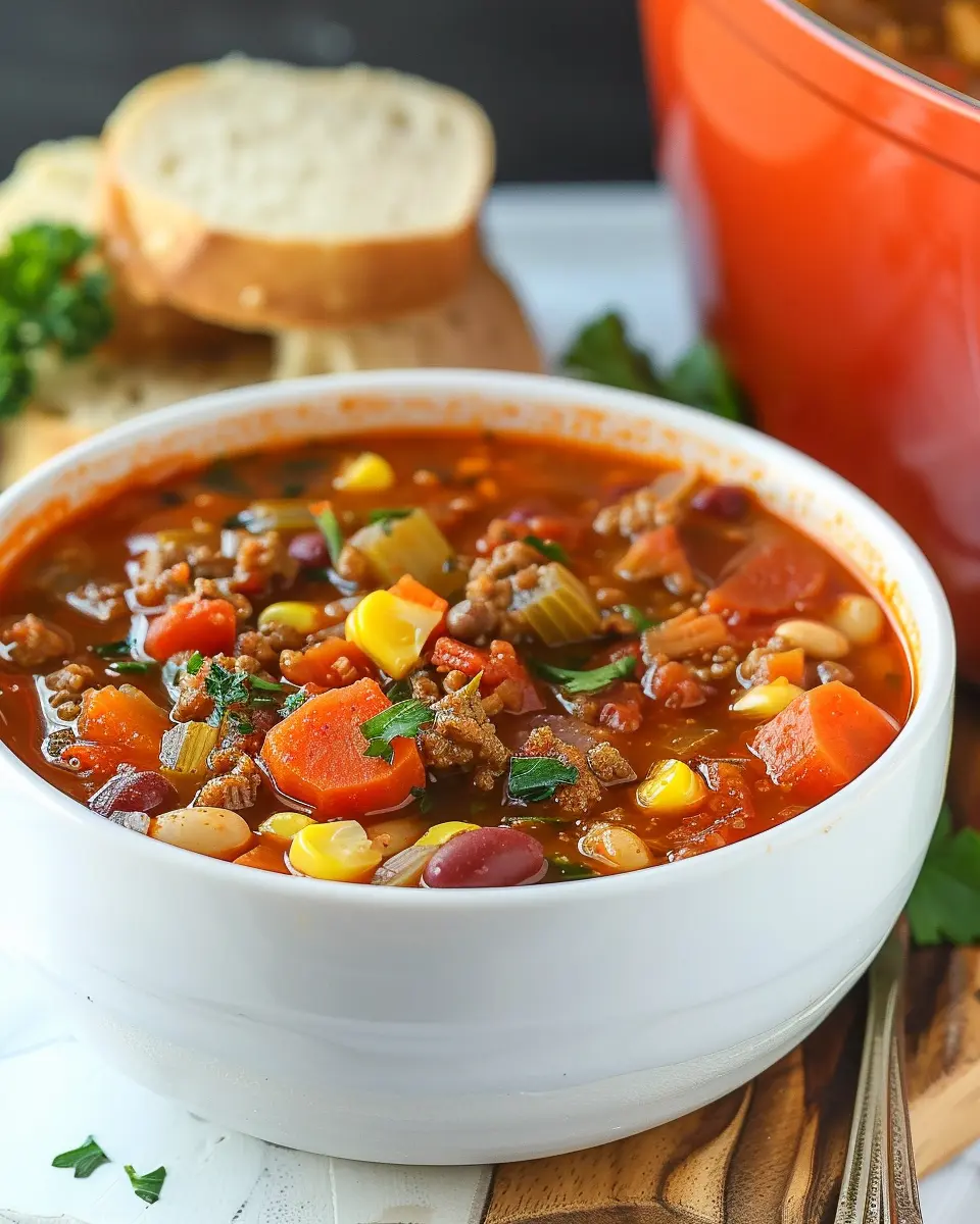 Cowboy Soup Recipe: A Hearty Twist with Turkey Bacon and Chicken Ham