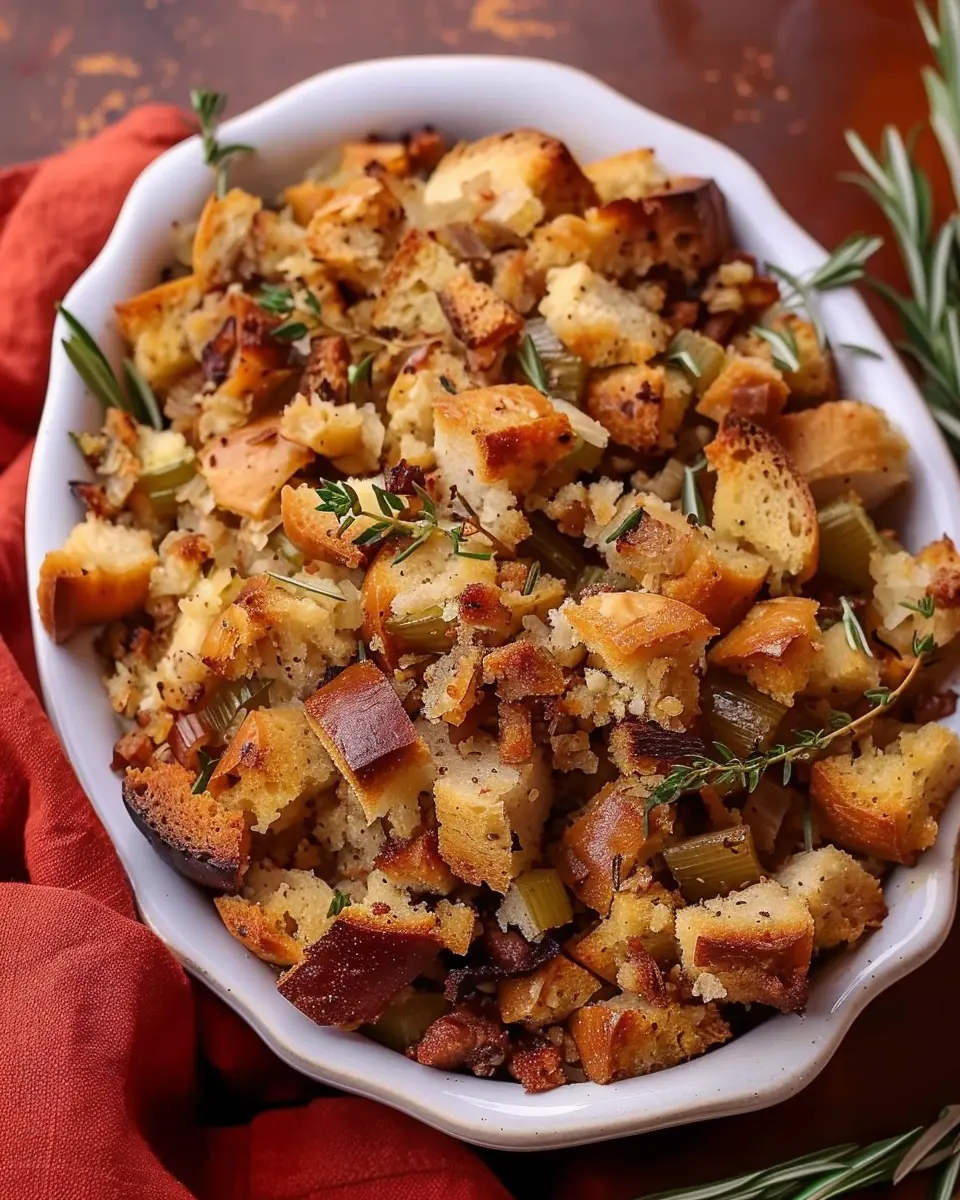 Grandma’s Thanksgiving Turkey Stuffing: The Best Comfort Food Delight
