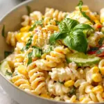 Creamy Street Corn Pasta Salad