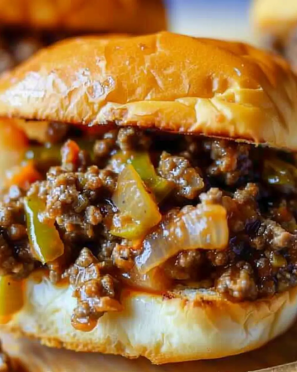 Philly Cheese Steak Sloppy Joes: Juicy Comfort Food Made Easy