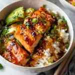 Honey Glazed Salmon Bowl Recipe