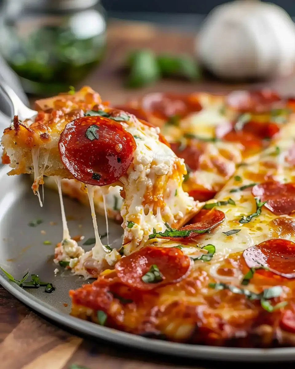 Baked Pizza Cottage Cheese Casserole: Obsessed with Flavorful Layers