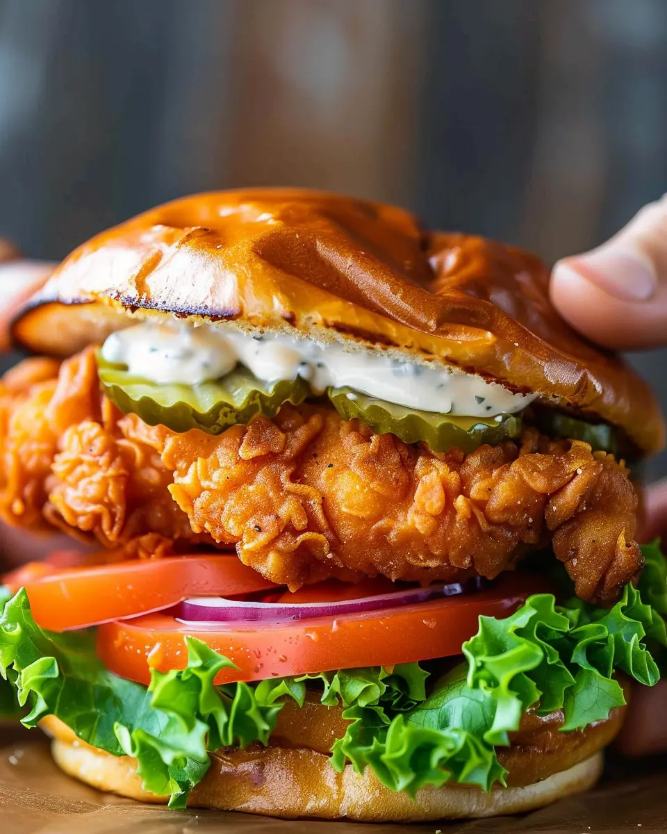 Crispy Chicken Sandwich Recipe