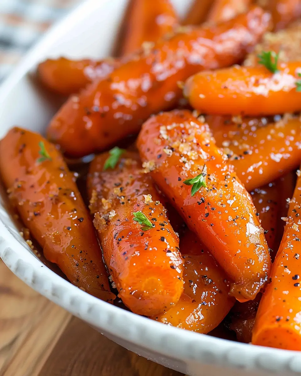 Slow Cooker Glazed Carrots: Easy Maple &amp; Brown Sugar Delight