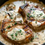 Slow Cooker Creamy Ranch Pork Chops