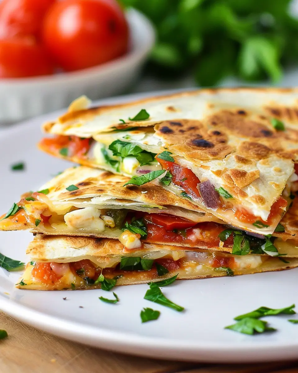 Mediterranean Quesadillas: Easy, Flavor-Packed Comfort Food