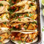 20 Minute Mini Baked Chicken Tacos