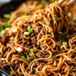 Asian Ground Beef Noodles