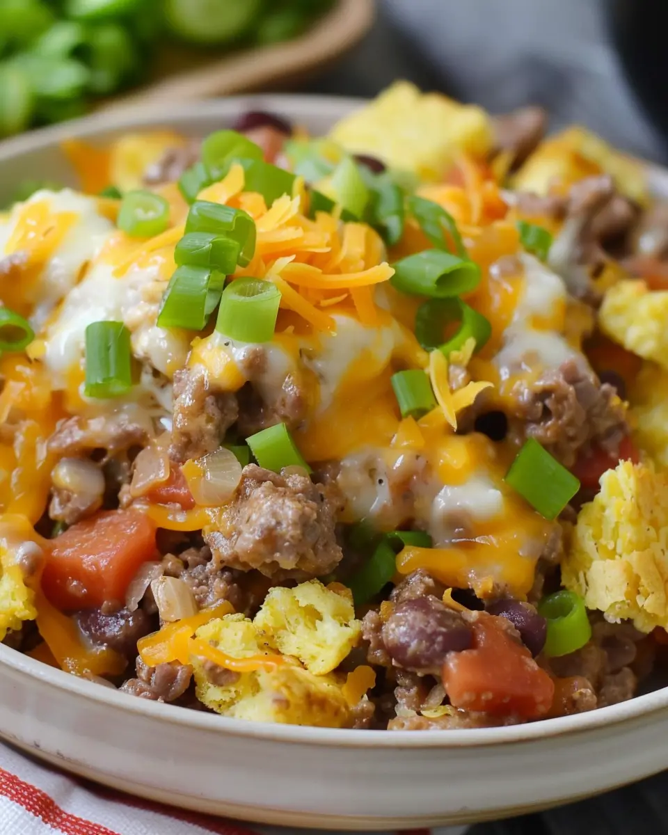 Slow Cooker Cowboy Casserole: Easy Turkey Bacon &amp; Chicken Ham Delight