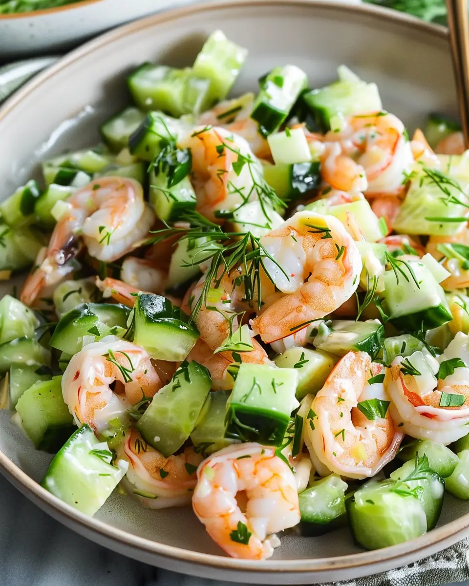Cucumber Shrimp Salad: Refreshingly Easy Recipe for All Occasions