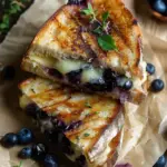 Blueberry White Cheddar Grilled Cheese