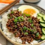 Delicious Korean Ground Beef Bowl