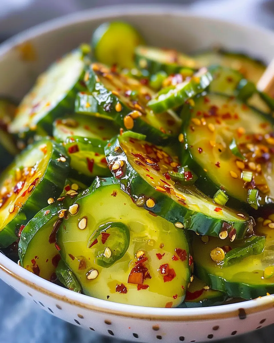 Easy Asian Cucumber Salad: Refreshingly Crunchy &amp; Healthy Delight