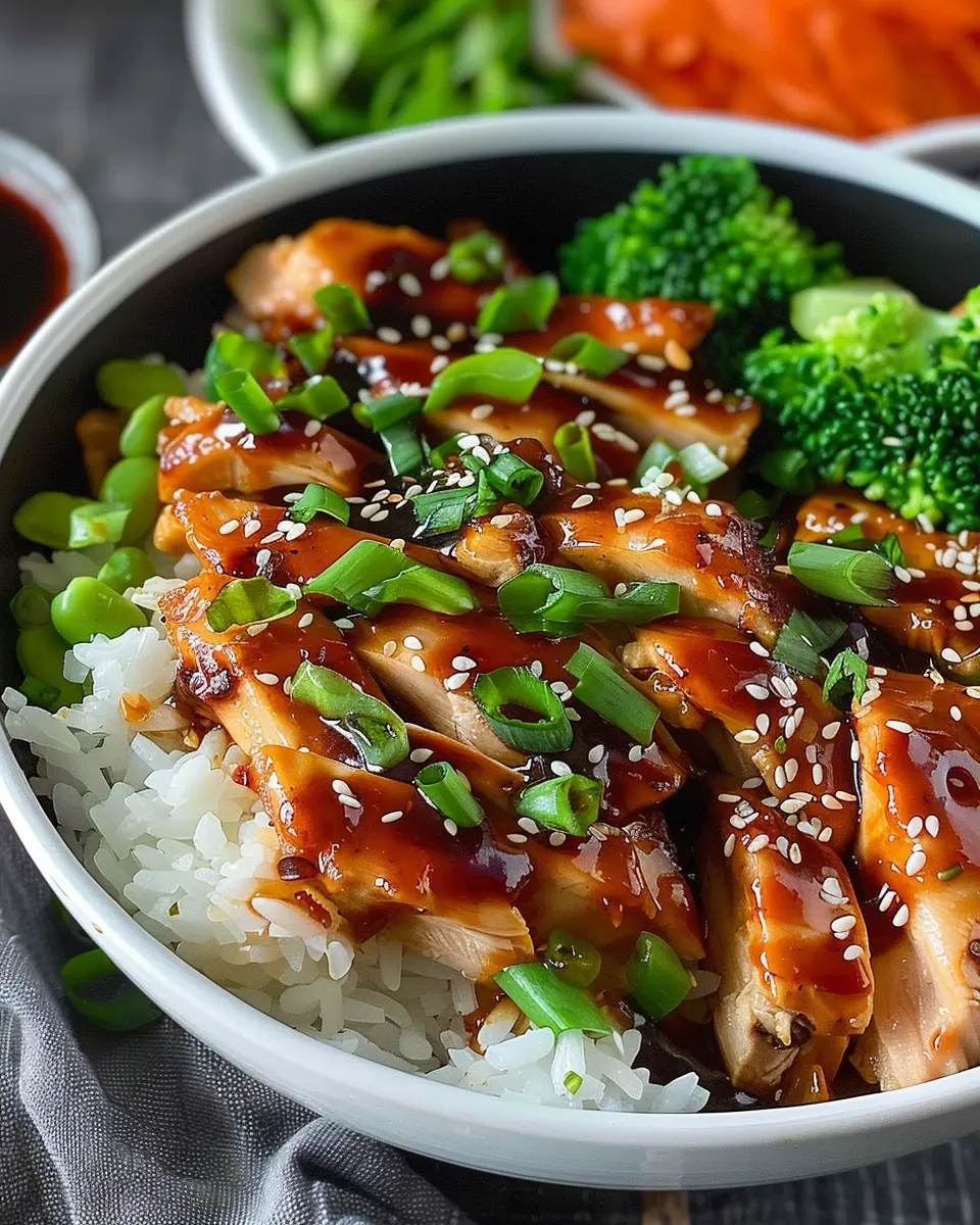 The Best Teriyaki Chicken Rice Bowl: A Healthy, Flavorful Delight
