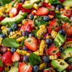 Strawberry Avocado Corn Salad