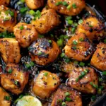 Air Fryer Bang Bang Salmon Bites