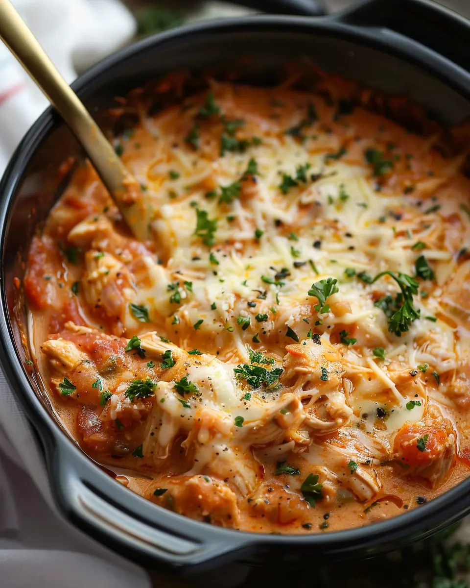 Crockpot Chicken Parmesan Soup: Easy and Comforting for All