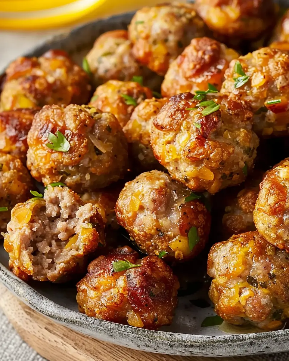 Sausage Balls: Easy and Delicious Turkey Bacon Treats for All