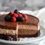 Triple Chocolate Mousse Cake