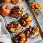 Butternut and Apple Bruschetta