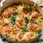 One Pot Chicken Orzo