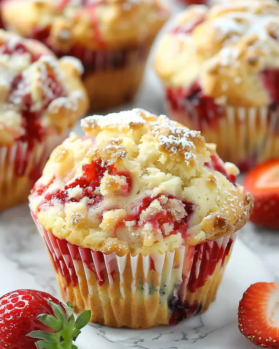Strawberry Cream Cheese Muffins: Easy Indulgence for Home Bakers