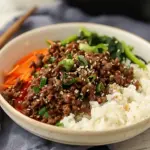 Delicious Korean Ground Beef Bowl