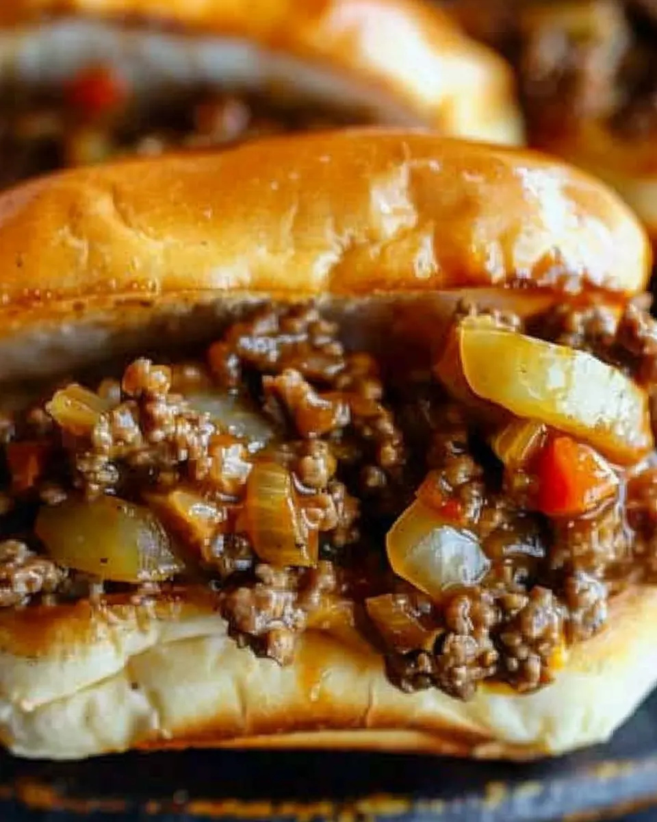 Philly Cheese Steak Sloppy Joes: A Juicy Twist on Comfort Food