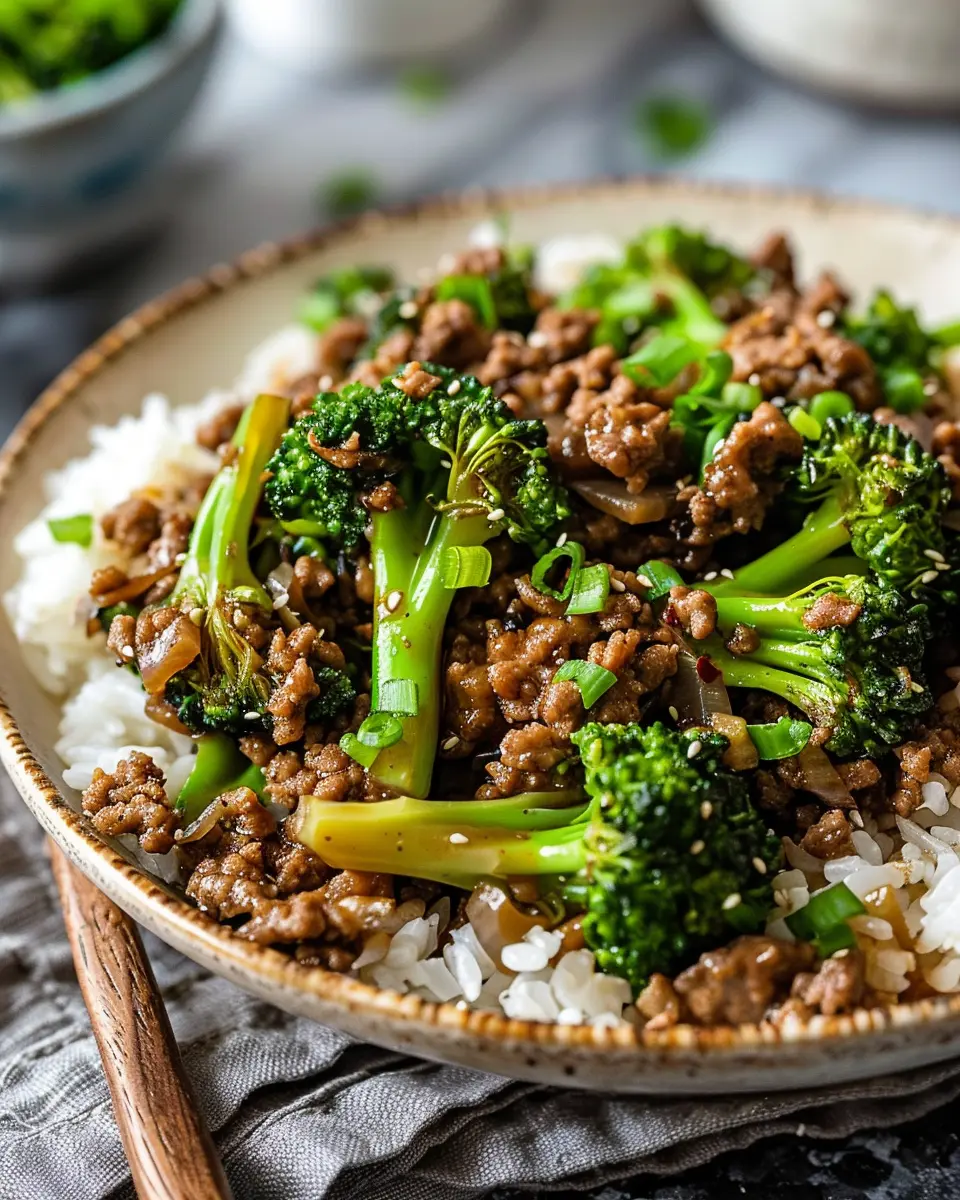 Ground Beef and Broccoli Stir Fry: Easy, Flavorful Weeknight Dinner