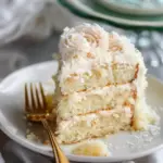 Fluffy & Moist Coconut Cake