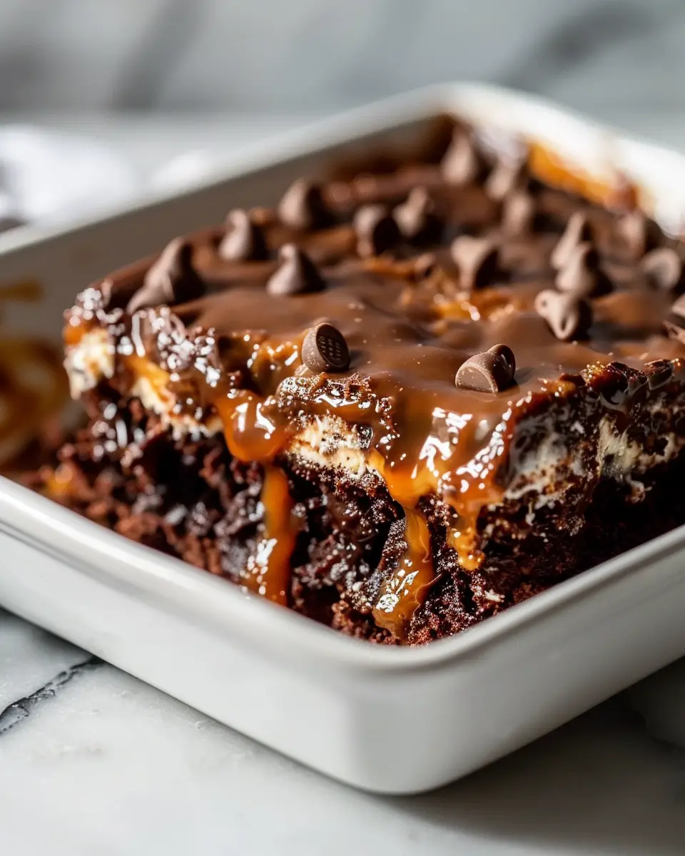 Chocolate Caramel Dump Cake: Easy Indulgence for Any Occasion