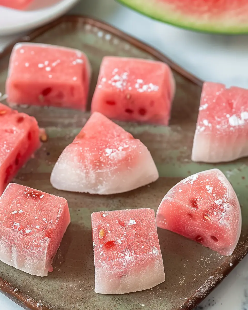 Watermelon Mochi: The Easy, Juicy Treat You’ll Love Making