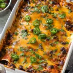 Beef Enchilada Casserole