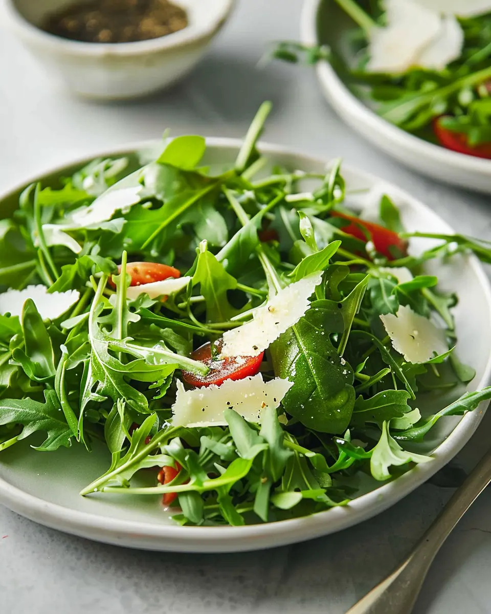 Arugula Salad With Parmesan: A Fresh and Easy Delight