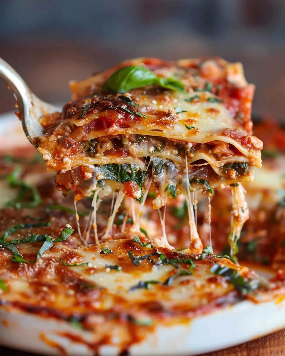 Epic Vegetable Lasagne