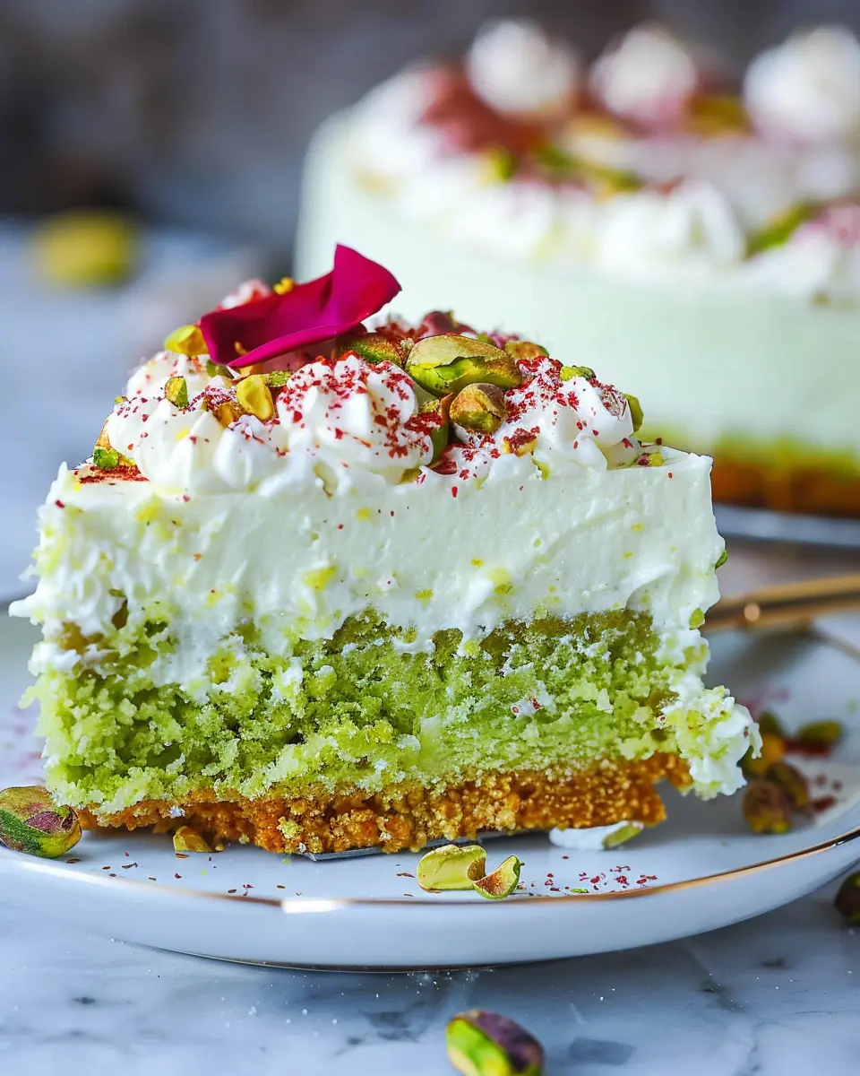 Pistachio Milk Cake | Tres Leches
