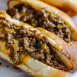 Cheesy Hot Beef Sandwich Recipe