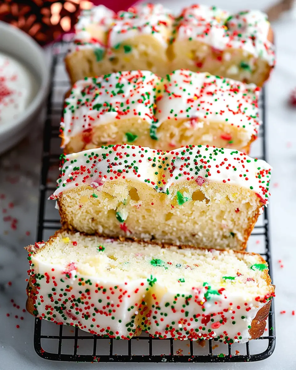 Christmas Sprinkle Buttermilk Bread