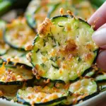 Zucchini Cheese Crisps
