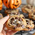 Easy Halloween Chocolate Chip Cookies