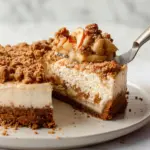 Apple Crumble Cheesecake