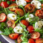 15-Minute Arugula Caprese Salad