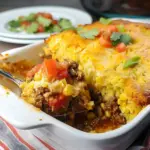Best Mexican Cornbread Casserole Recipe with Ground Beef